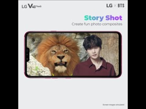 LGXBTS: How to make Story Shot with the LG V40 ThinQ