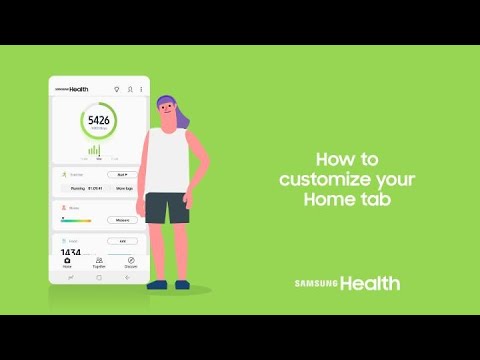 Samsung Health: How to customize your Home tab