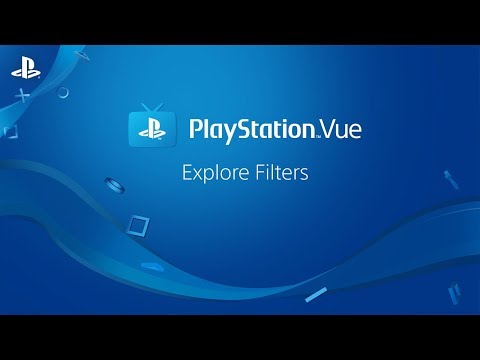 PlayStation Vue - Explore Filters