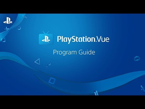 PlayStation Vue - Program Guide