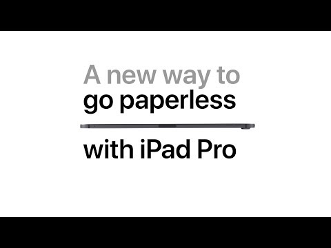 iPad Pro — A new way to go paperless — Apple