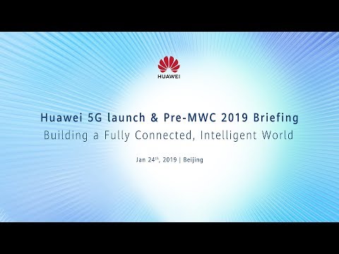 Huawei Mobile 5G launch-We're Live