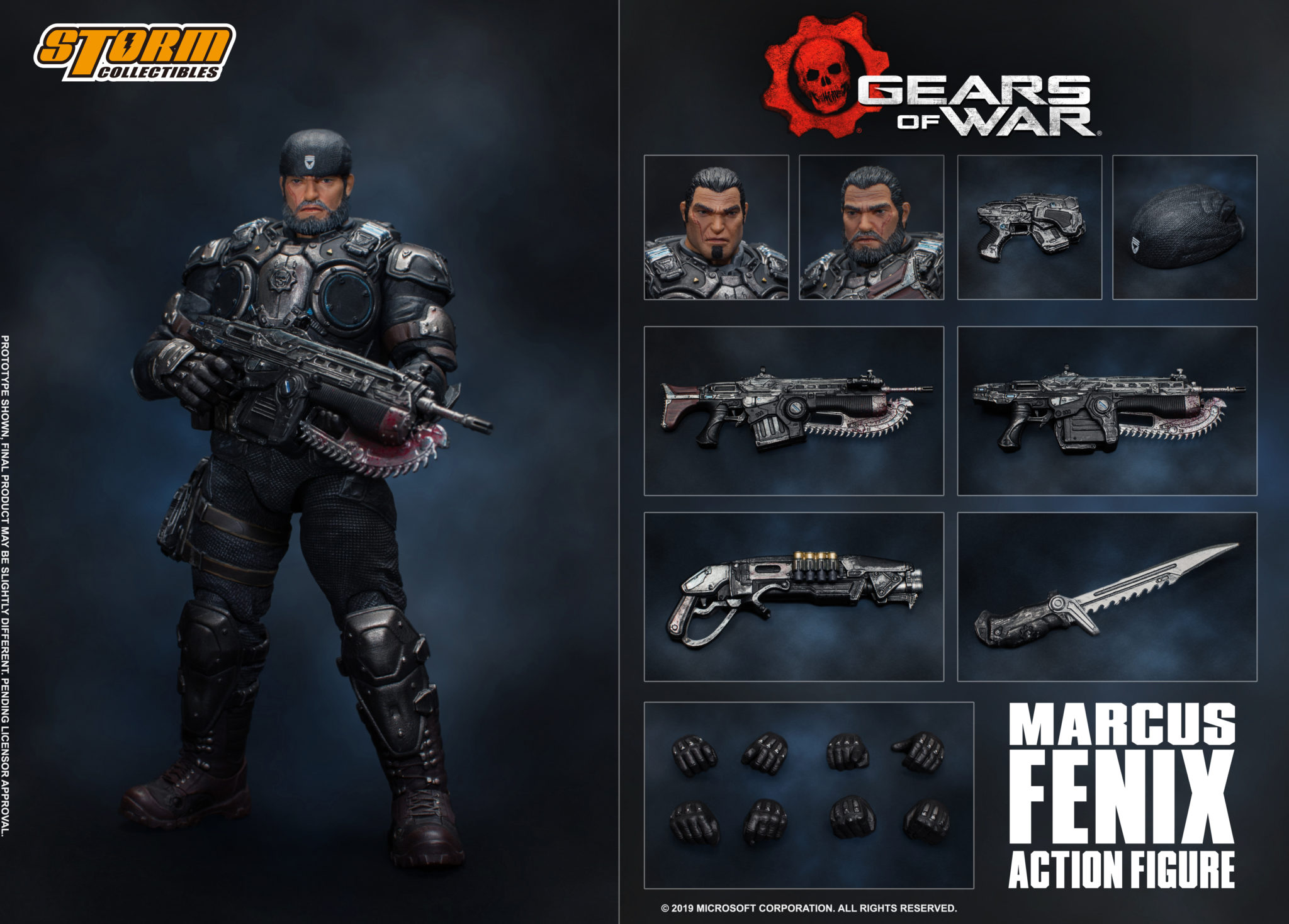 Gears of War: New Line of Collectibles and Books to Debut at New York Toy Fair