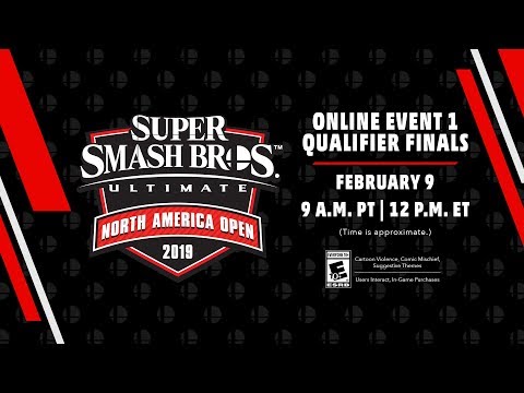 Super Smash Bros. Ultimate North America Open 2019 Online Event 1 Qualifier Finals