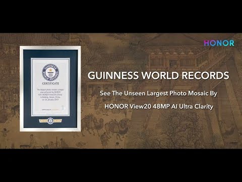 HONOR View20: GUINNESS WORLD RECORDS