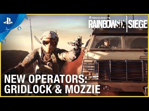 Rainbow Six Siege: Operation Burnt Horizon – Gridlock & Mozzie Trailer | PS4
