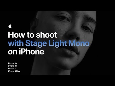 How to shoot with Stage Light Mono on iPhone — Apple