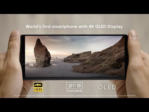 Xperia 1 – Own the World's first smartphone with a 4K OLED display*