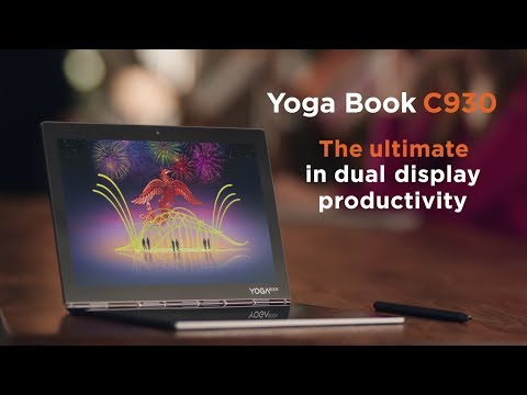 Yoga Book C930 - The ultimate in dual display productivity
