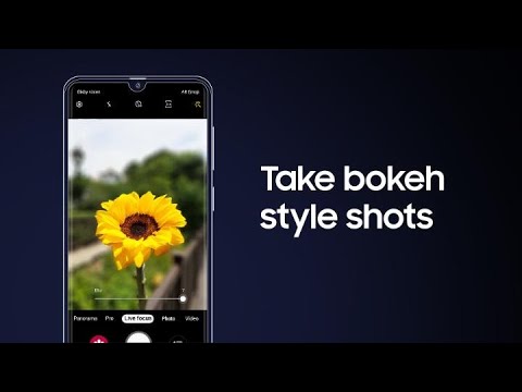 Galaxy A50: How to add bokeh focus effects with Live Focus