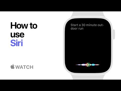 Apple Watch Series 4 — How to use Siri — Apple