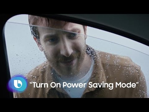 Bixby: Turn on power saving mode