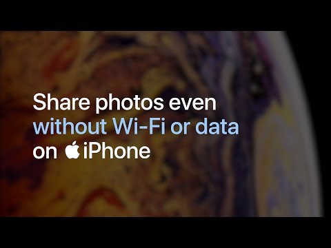 iPhone — Share photos even without WiFi or data — Apple