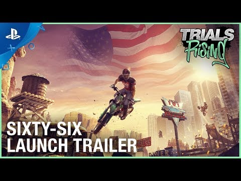 Trials Rising - Sixty Six DLC  Launch Trailer | PS4