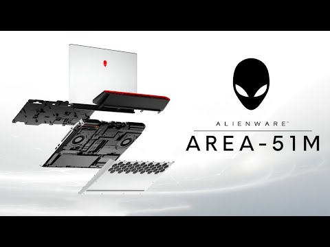 The ALIENWARE AREA-51M Gaming Laptop