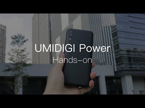 UMIDIGI Power Hands on: Huge battery, Slim body!