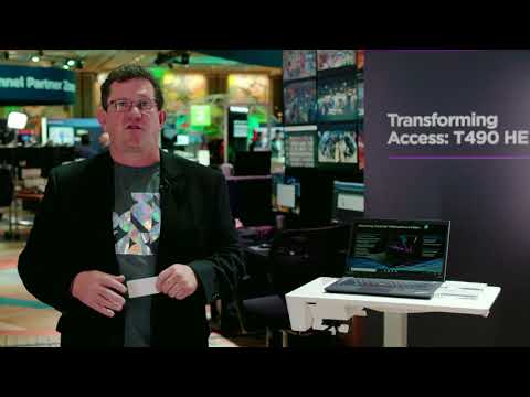 ThinkPad T490 Healthcare Edition In Action at Accelerate 2019