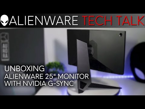 Unboxing: Alienware 25" Gaming Monitor with NVIDIA G-Sync