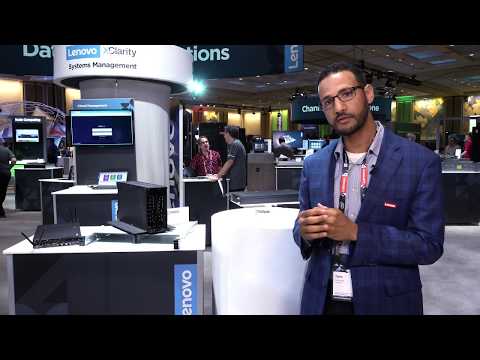 ThinkSystem SE350 In Action at Accelerate 2019