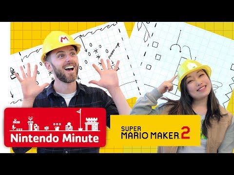 Sketching Our Super Mario Maker 2 Levels - Nintendo Minute
