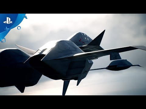 Ace Combat 7: Skies Unknown - ADF-11F Raven Aircraft Trailer | PS4