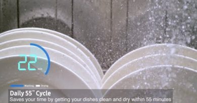 Samsung WaterWall™ Dishwasher : Feature Overview