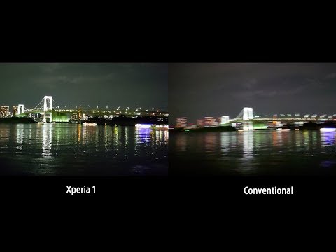 Xperia 1 – Enjoy seamless  movie recording with Optical SteadyShot™