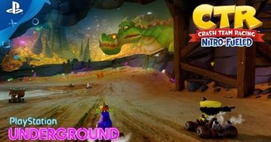 Crash Team Racing Nitro-Fueled - Dragon Mines & Retro Stadium Gameplay | PlayStation Underground