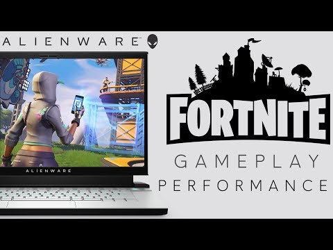 Fortnite Performance Gameplay - Alienware M15 R2 Gaming Laptop