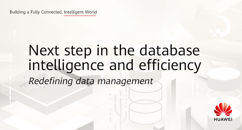 Next step in the database intelligence and efficiency