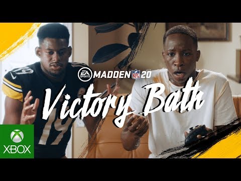 Madden NFL 20 | Victory Bath ft. JuJu Smith-Schuster