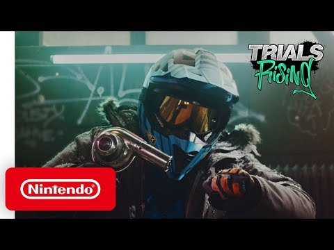 Trials Rising: Biggest Trials Ever - Launch Trailer - Nintendo Switch