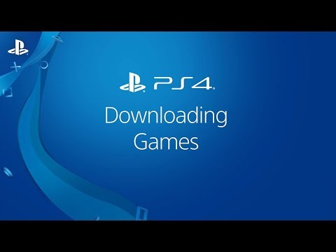 Downloading Games | PS4
