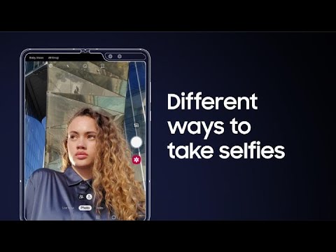 Galaxy Fold: How to take selfies on different cameras