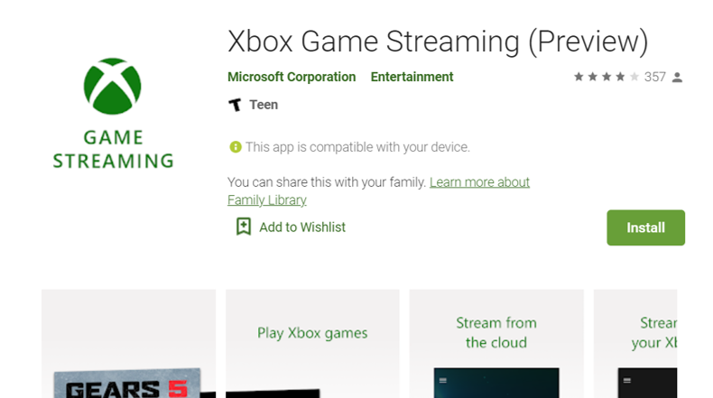 Xbox Console Streaming (Preview) Starts Today