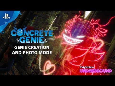 Concrete Genie - Genie Creation and Photo Mode | PlayStation Underground