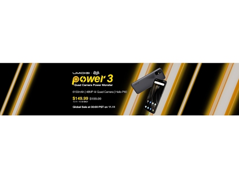 UMIDIGI Power 3 Global Giveaway and Sale