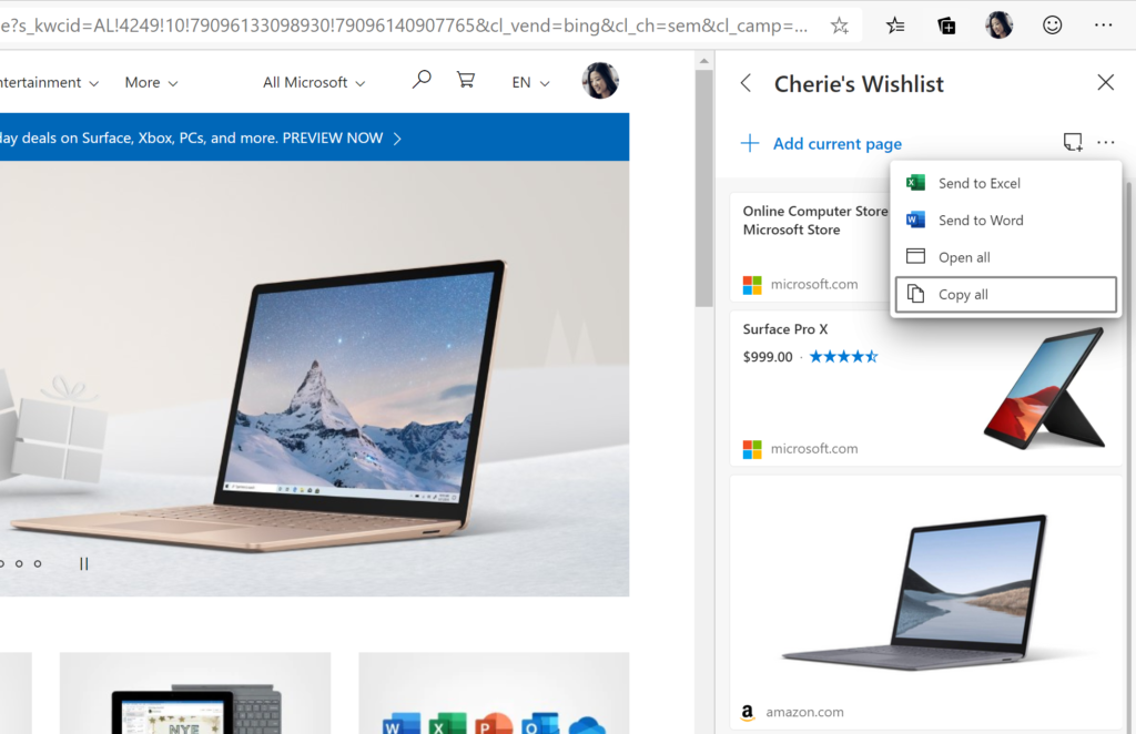Get started with Collections in Microsoft Edge