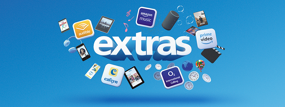 O2 launches O2 extras – offering memberships to Amazon Prime Video, Amazon Music and more