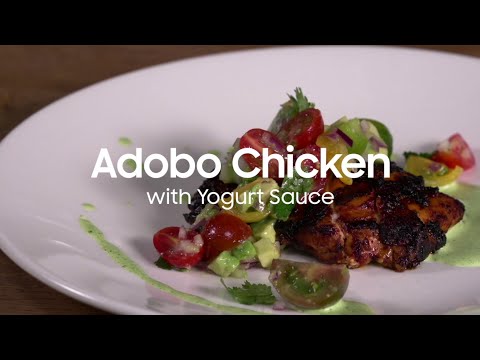 Samsung Pro Range: Adobo Chicken recipe created by CIA