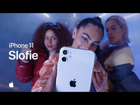 Group slofie on iPhone 11 — Apple