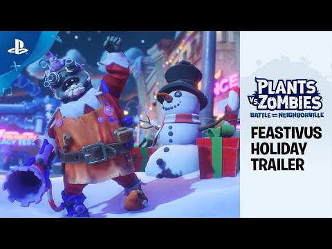Plants vs. Zombies: Battle for Neighborville - Feastivus Holiday ft. Sir Patrick Stewart | PS4