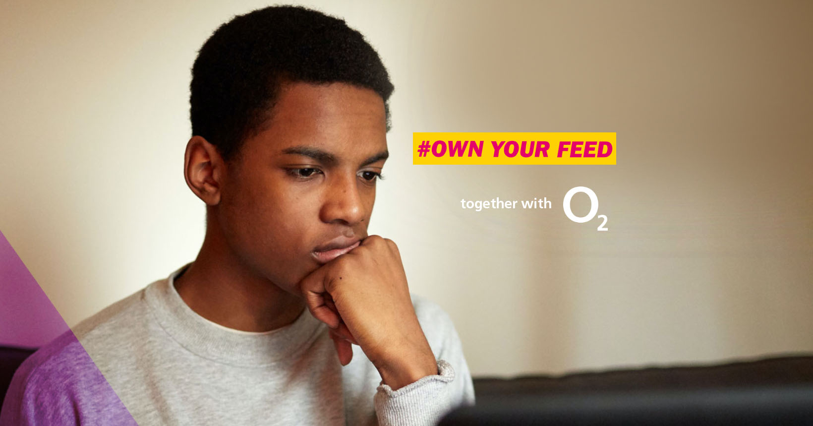 #OwnYourFeed: YoungMinds and O2 encourage young people to take control of their online feeds and make social media a positive place to be