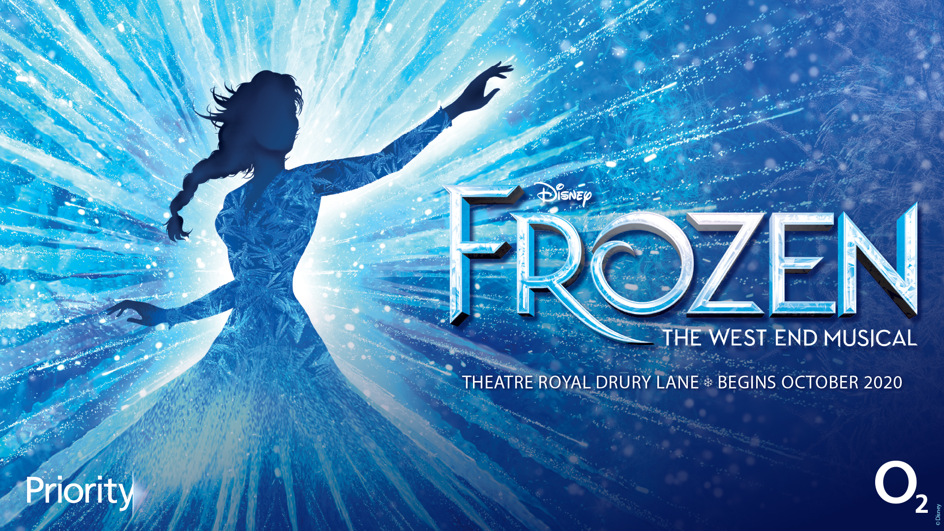 Frozen The Musical pre-sale tickets available exclusively for O2 customers via Priority from Monday