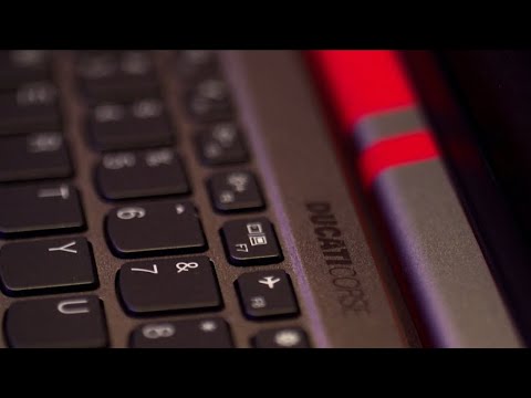 Lenovo Ducati 5 PC in Action at CES 2020
