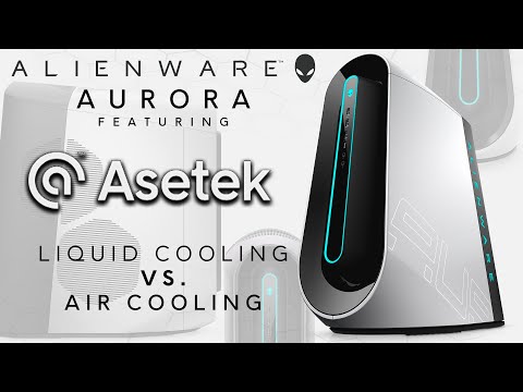 Asetek Liquid Cooling CPU Pump Vs. Air Cooling, Performance Benchmarking on Alienware Aurora