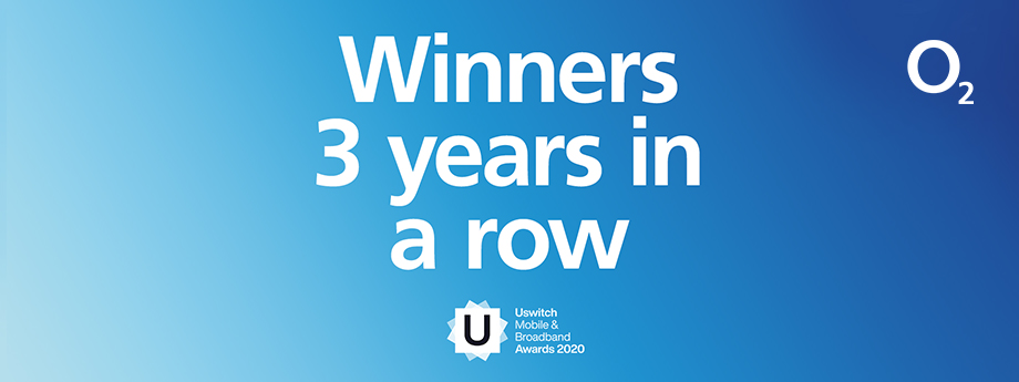 uSwitch crowns O2 as UK’s Best Network for third year running
