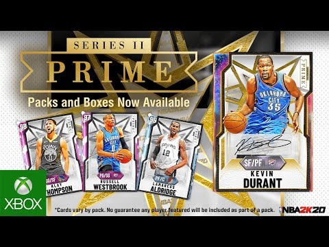 NBA 2K20 MyTEAM: Kevin Durant PRIME Series II Pack