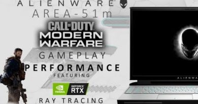 Area-51m - Call of Duty: Modern Warfare Gameplay Performance w/ Ray Tracing