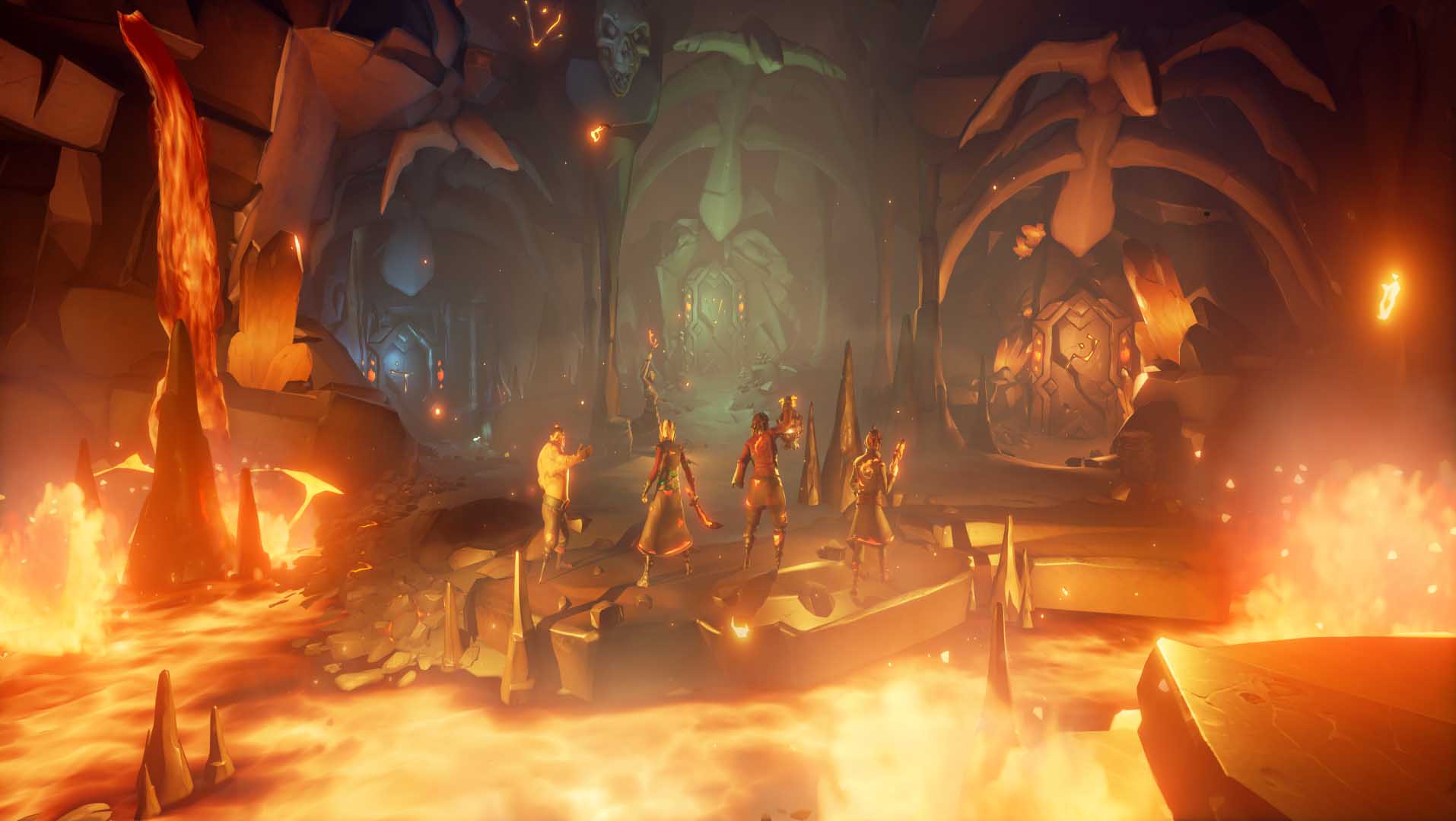 Say hello to Heart of Fire: Free update adds Tall Tale and new weaponry to Sea of Thieves